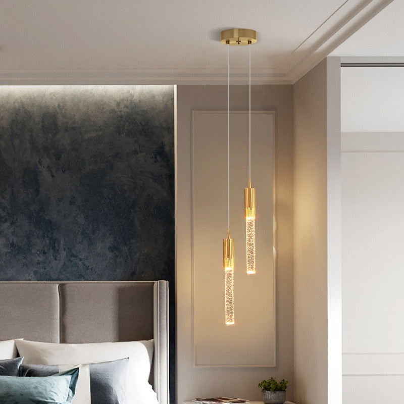 SkandiShop Modern Luxury Crystal Pendant Lamp
